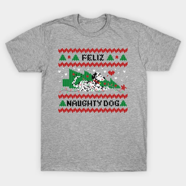 Feliz Naughty Dog - Dalmatian T-Shirt by TeeMagnet